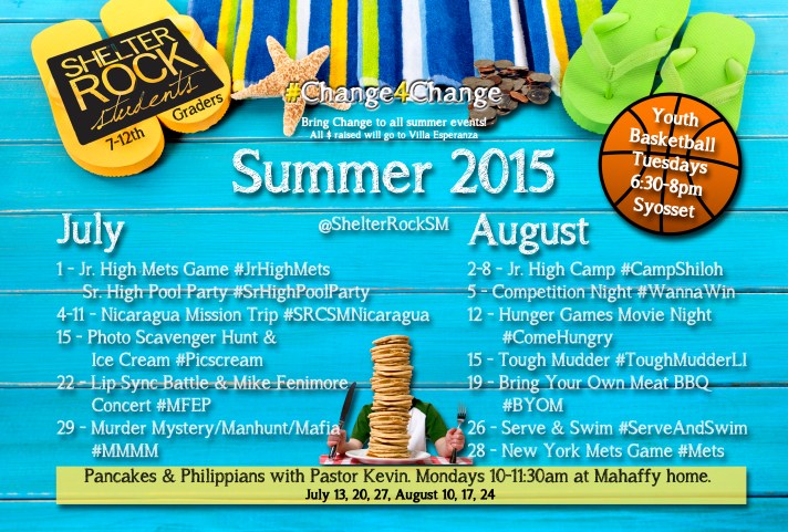 Beach border scene with striped towel, flip flops and starfish on old weathered blue painted wood decking.  Space for copy.